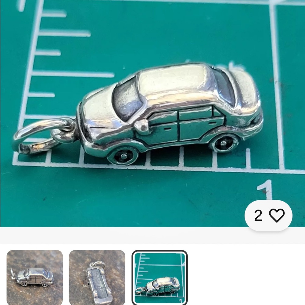 Retired James Avery car charm